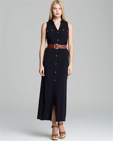 michael kors sleeveless maxi dress